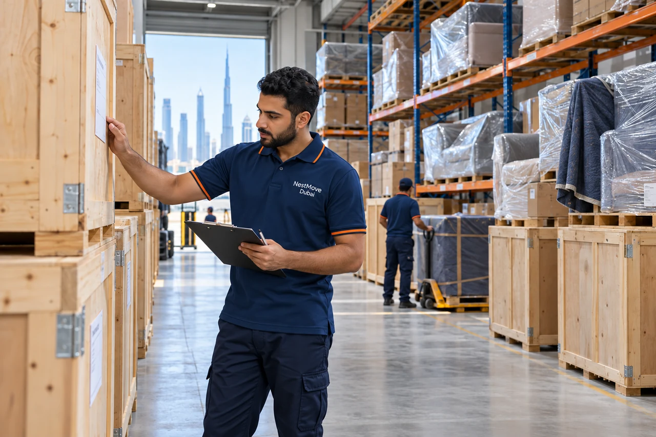 Storage Service service scene in Dubai